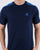 Adidas Originals 3 Stripe T Shirt Collegiate Navy