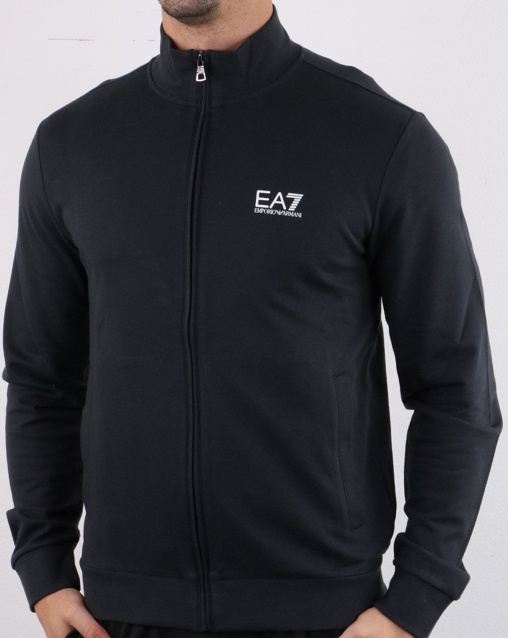 Emporio Armani EA7 Track Top Navy