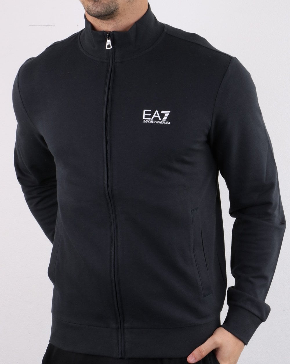 Emporio Armani EA7 Track Top Navy
