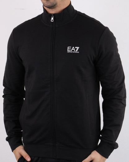 Emporio Armani EA7 Track Top Black