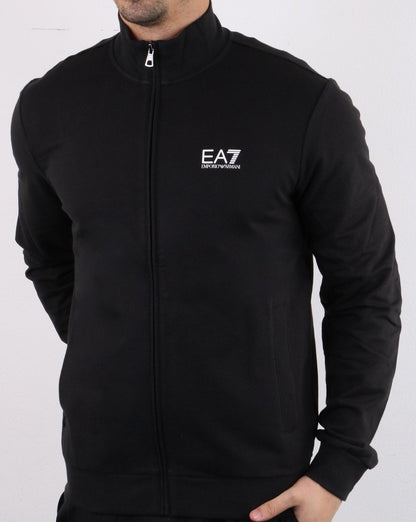 Emporio Armani EA7 Track Top Black