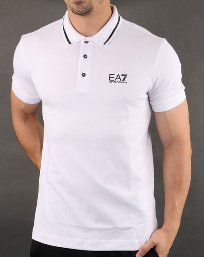 Emporio Armani EA7 Polo Shirt White