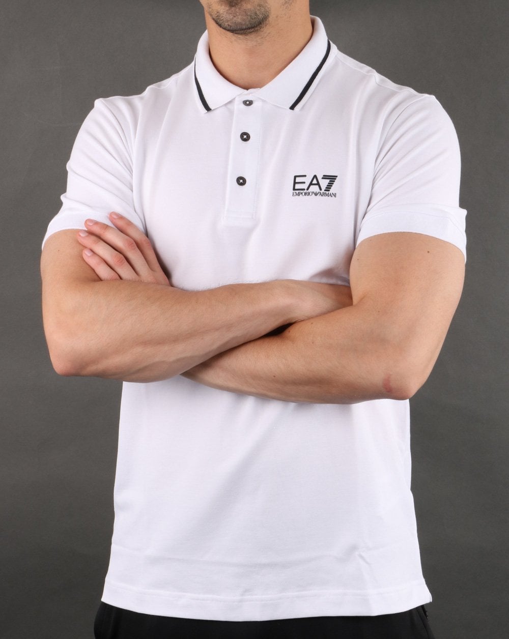Emporio Armani EA7 Polo Shirt White