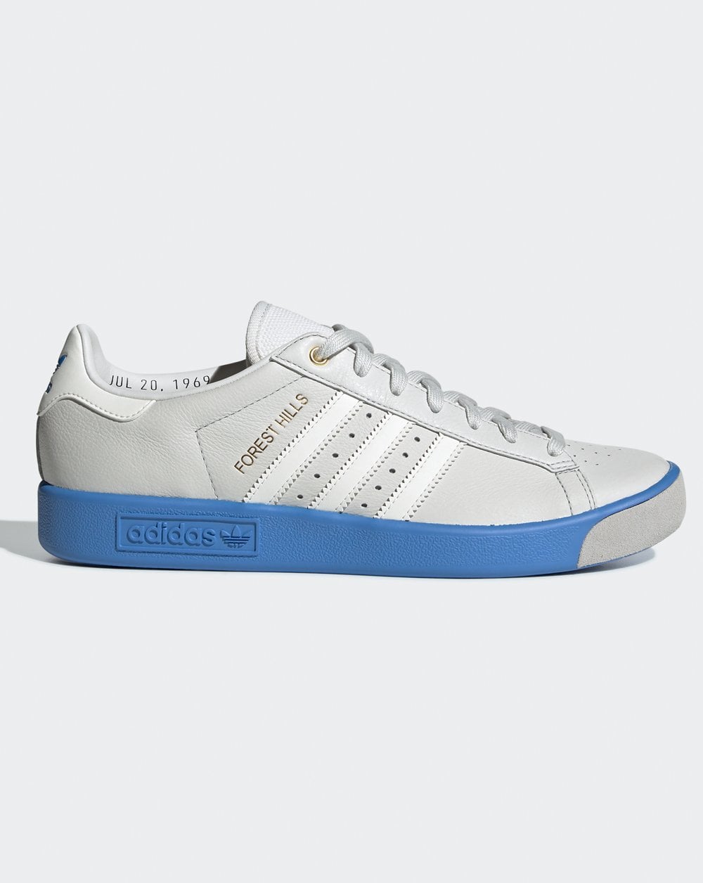 Adidas Forest Hills Trainers Crystal White/Real Blue