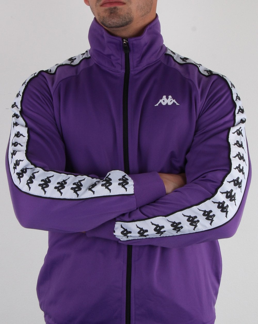 Kappa Anniston Banda Jacket Violet/white