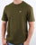 Tommy Hilfiger Contrast Neck Washed Tee Olive Night