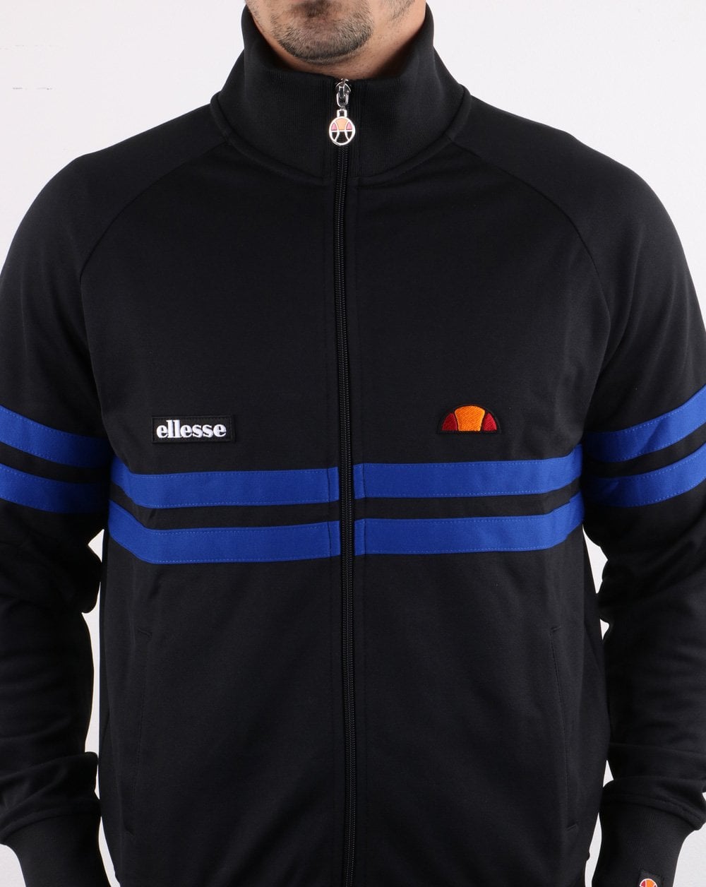 Ellesse Rimini Track Top Black/blue