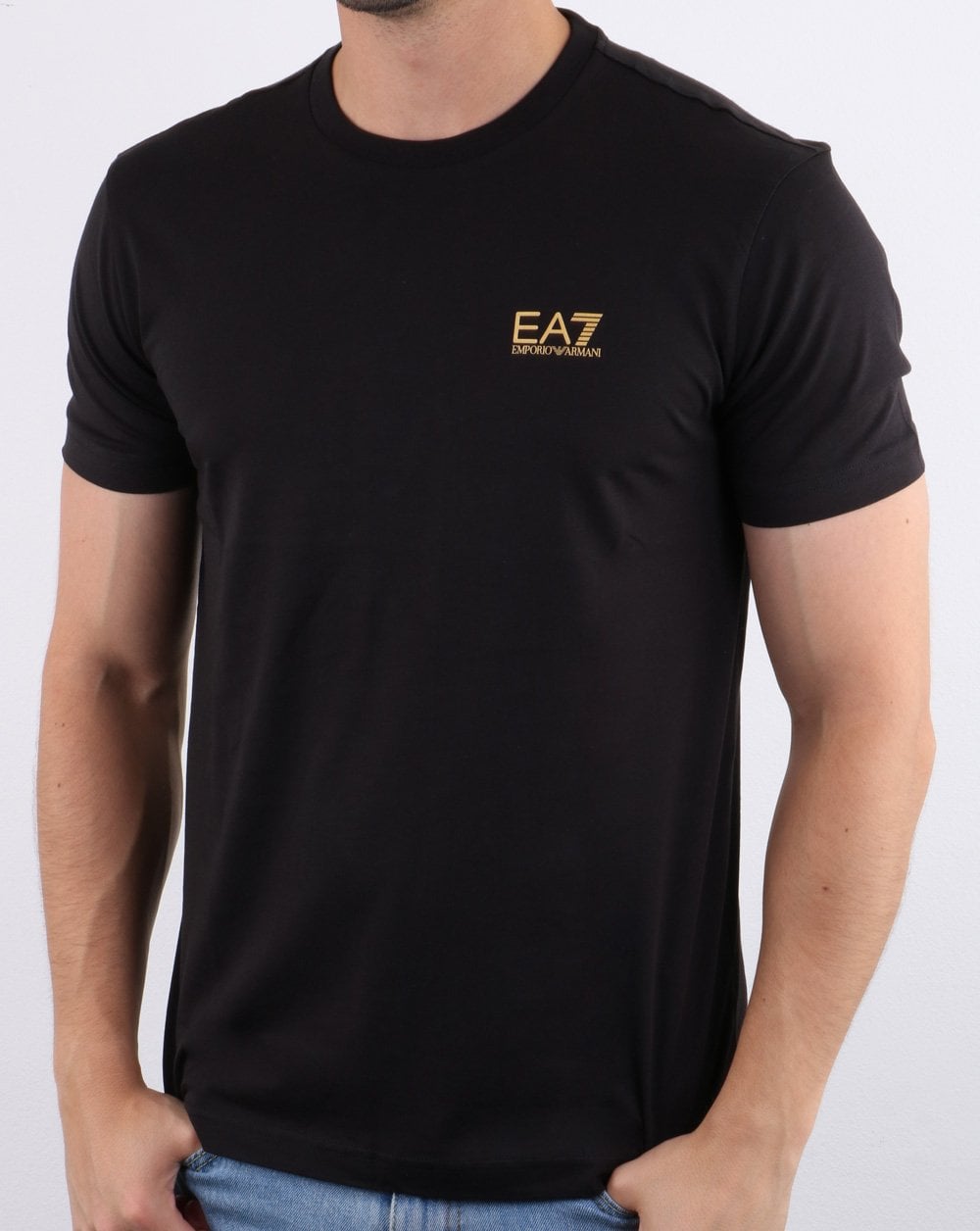 Emporio Armani EA7 T-shirt Black/gold