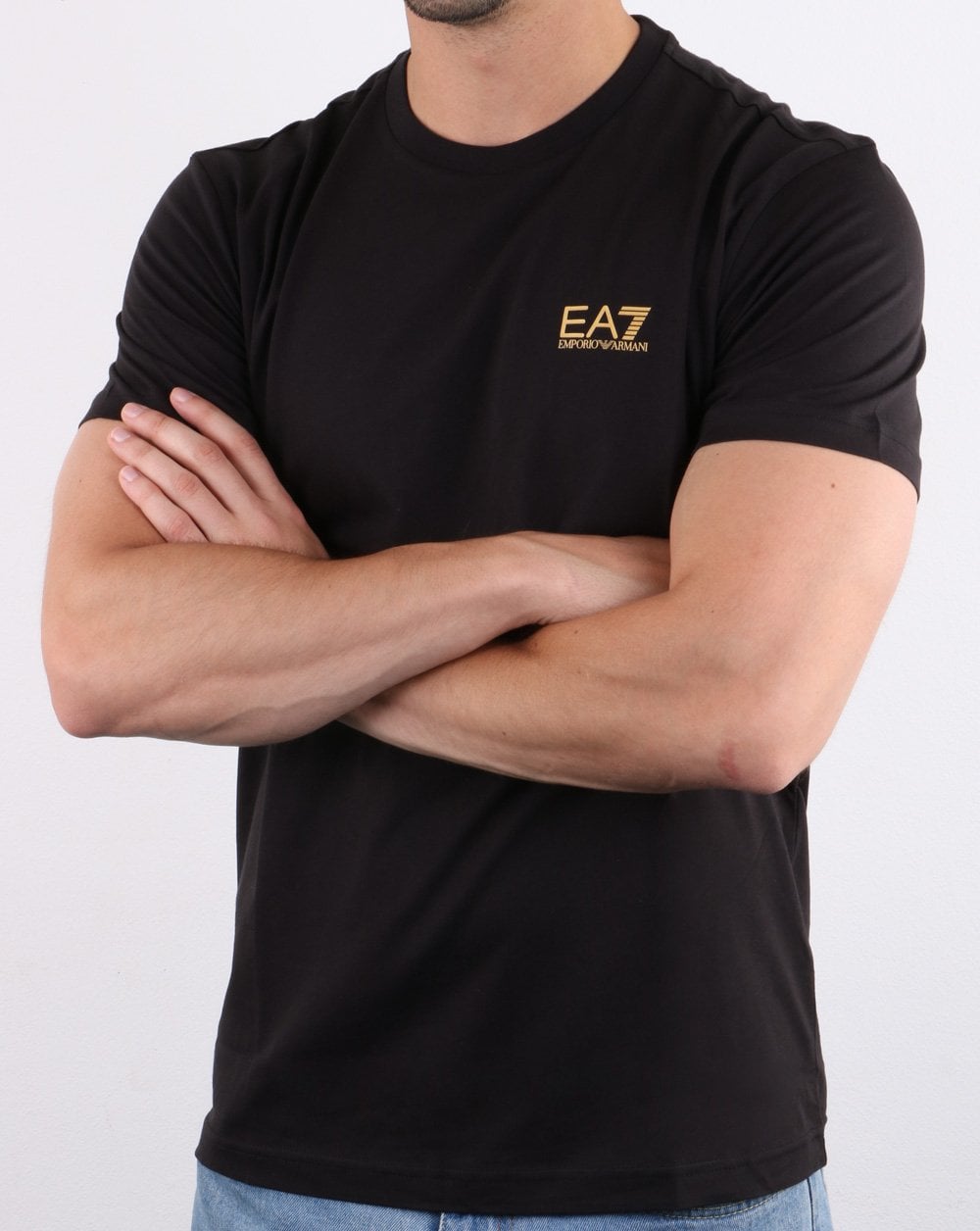 Emporio Armani EA7 T-shirt Black/gold