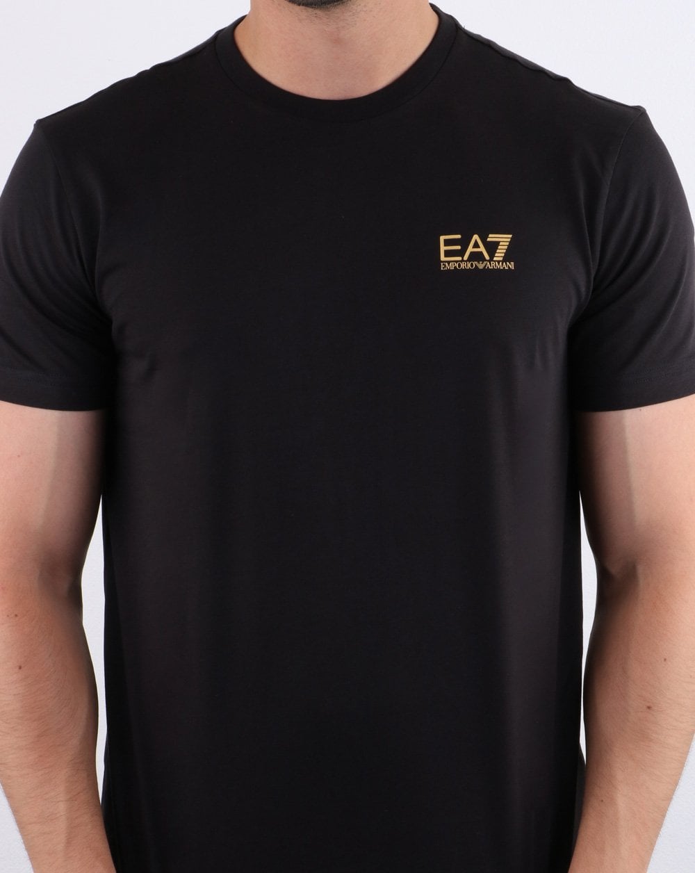 Emporio Armani EA7 T-shirt Black/gold