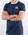 Ellesse Cubist T Shirt Navy/white