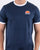 Ellesse Cubist T Shirt Navy/white