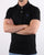 Gant Contrast Collar Polo Shirt Black