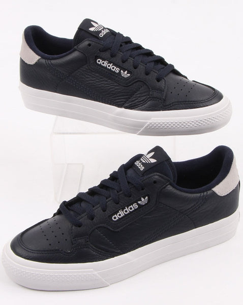Adidas Continental Vulc Trainers Navy/Grey