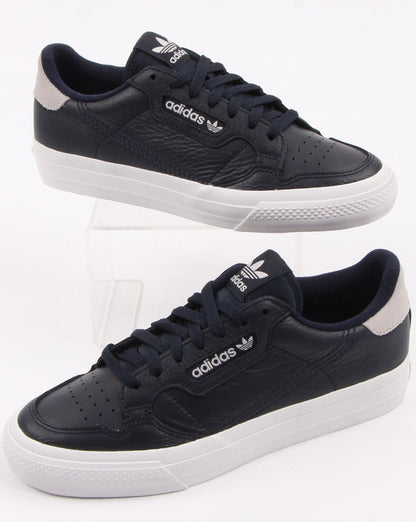 Adidas Continental Vulc Trainers Navy/Grey