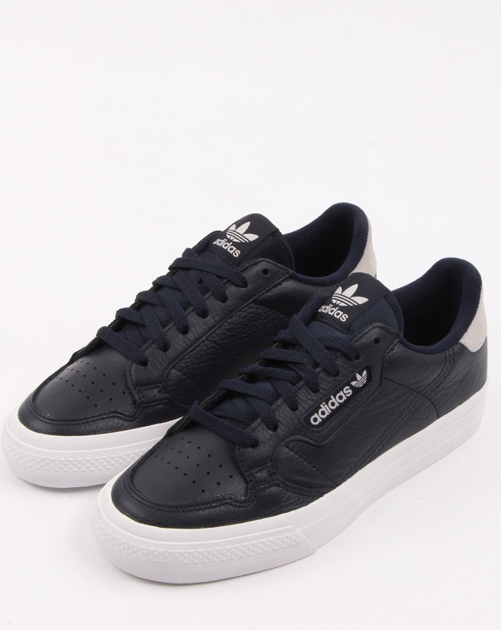 Adidas Continental Vulc Trainers Navy/Grey