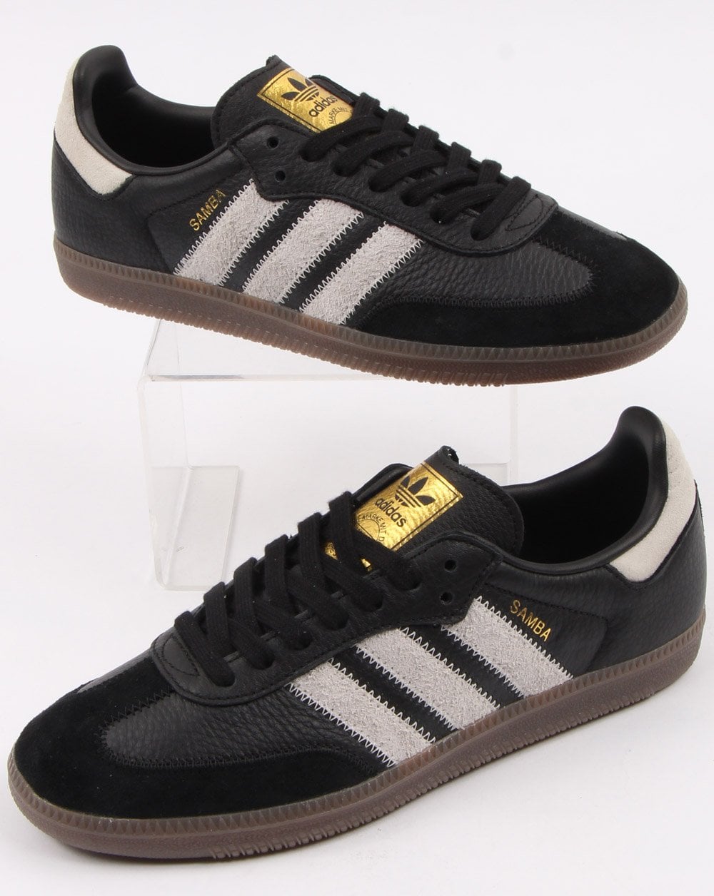 Adidas Samba Og Trainers Black/Raw White