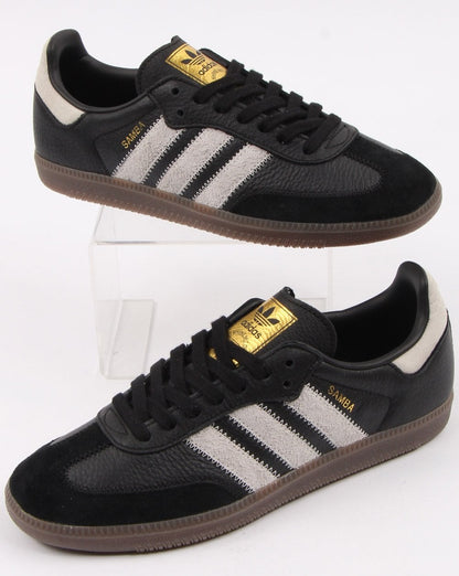 Adidas Samba Og Trainers Black/Raw White