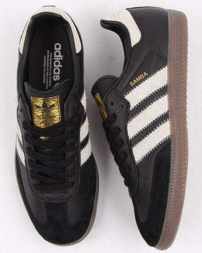 Adidas Samba Og Trainers Black/Raw White