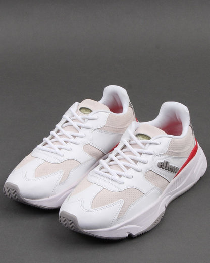 Ellesse Aurano Leather Trainer White