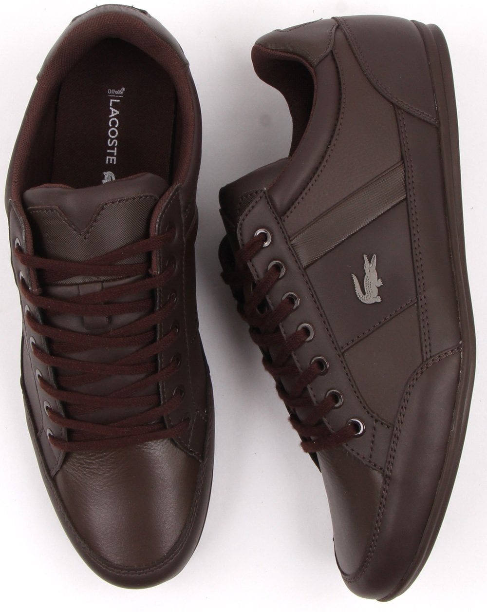 Lacoste Chaymon Trainer Dark Brown
