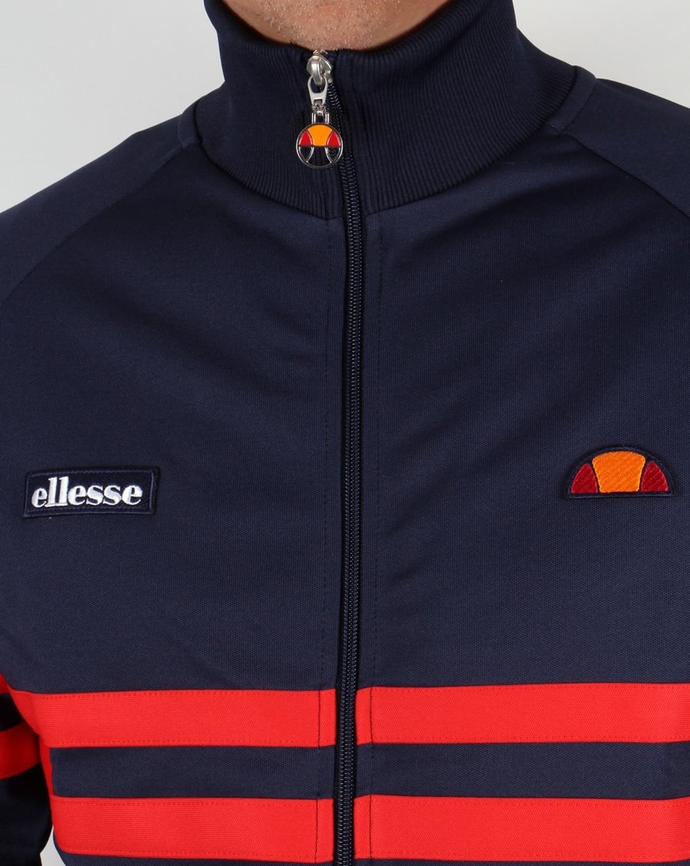 Ellesse Rimini Track Top Navy/Red