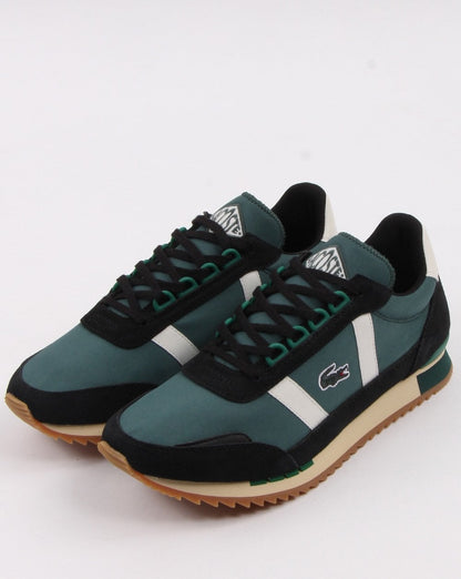 Lacoste Partner Trainer Dark Green/White