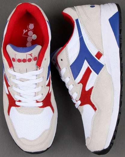 Diadora N902 S Trainers White/Blue/Red