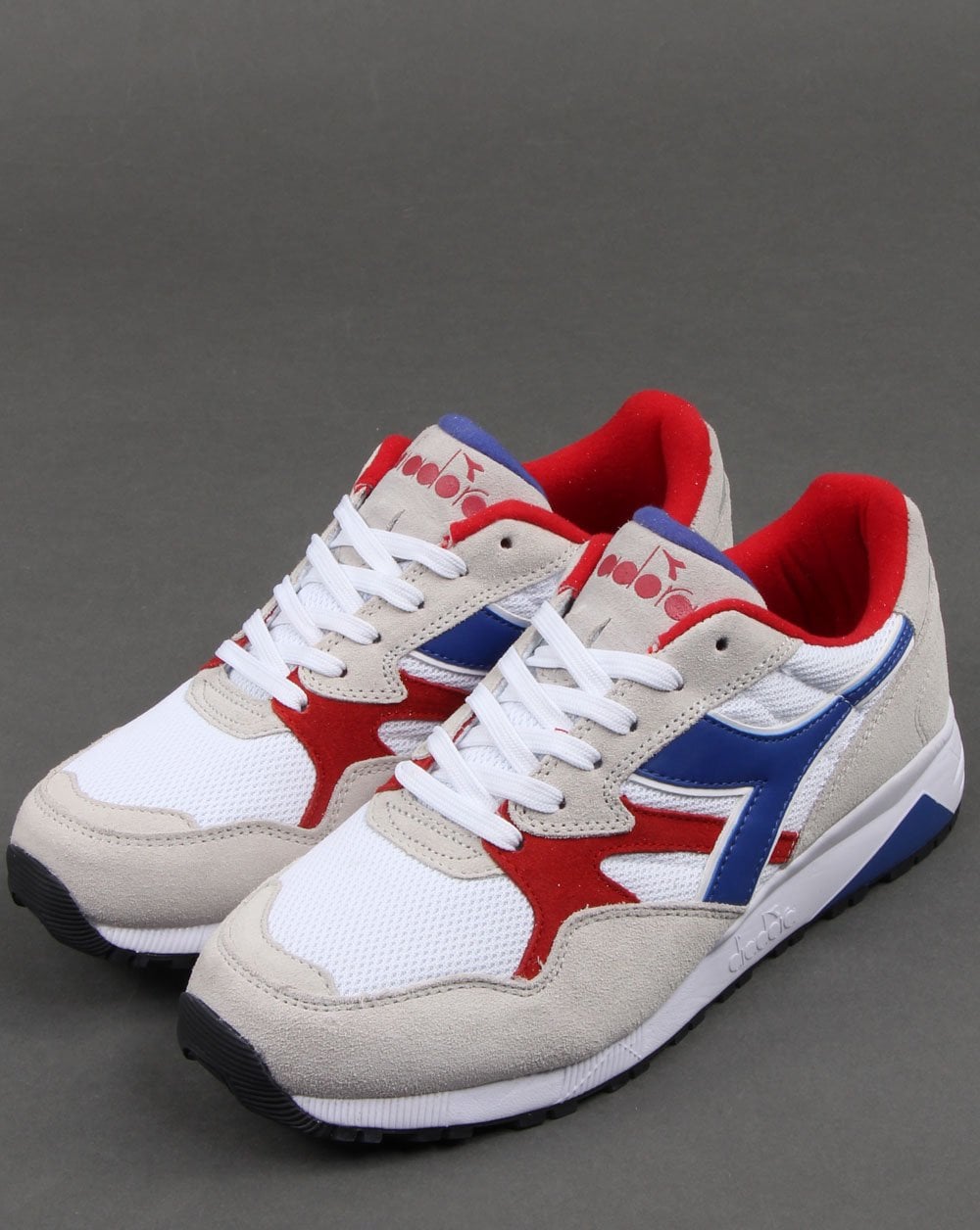 Diadora N902 S Trainers White/Blue/Red