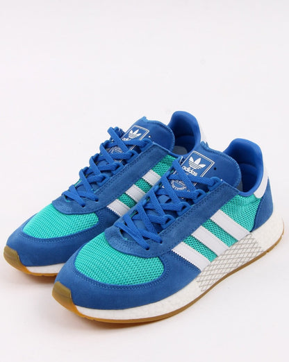 Adidas Marathon Tech Trainers Hi-res Aqua/White