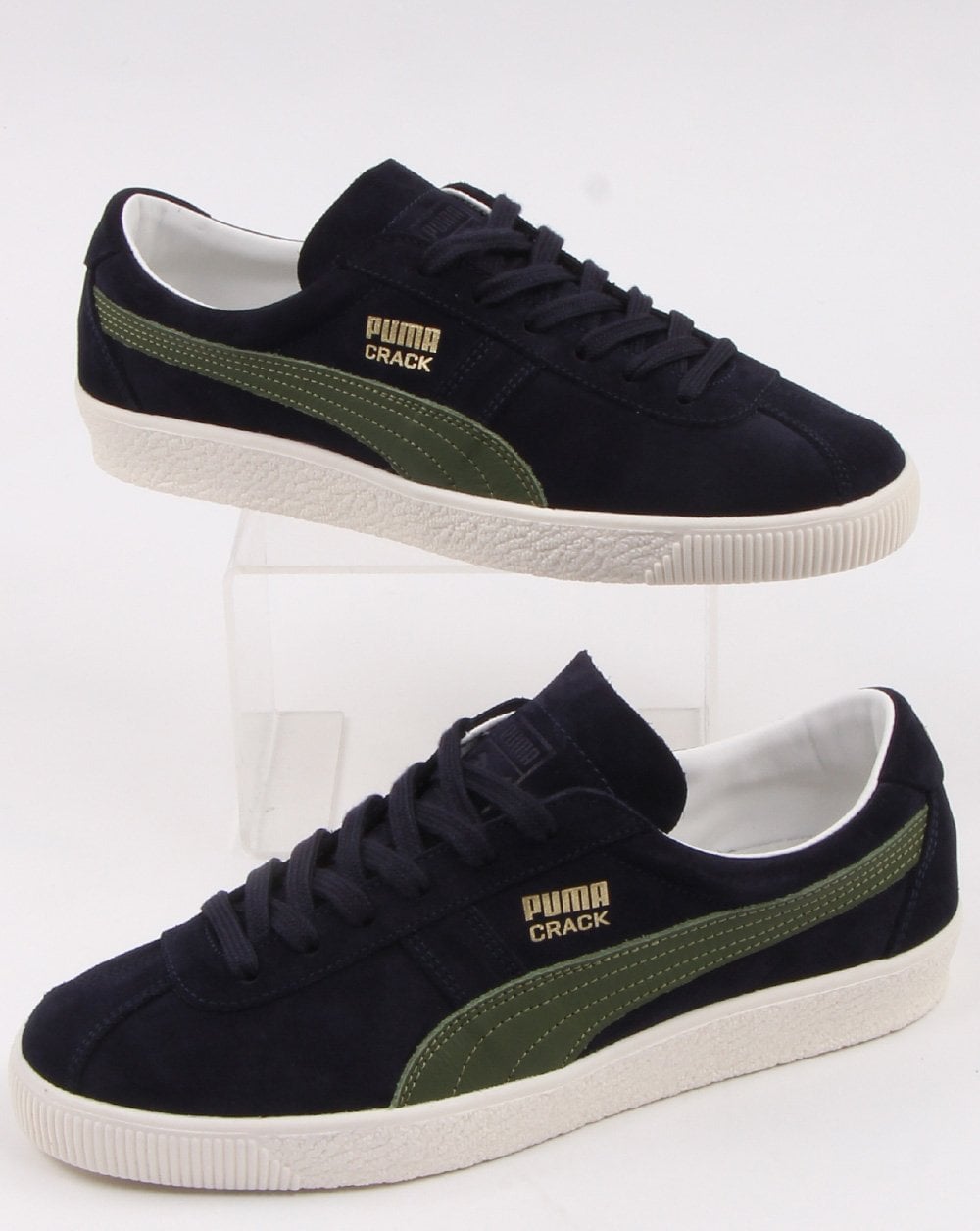 Puma Crack Heritage Trainer Navy/Green