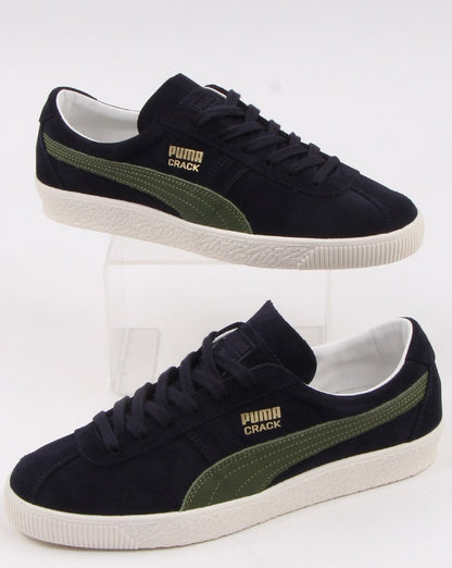 Puma Crack Heritage Trainer Navy/Green