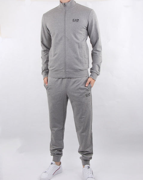 Emporio Armani EA7 Tracksuit Medium Grey Melange