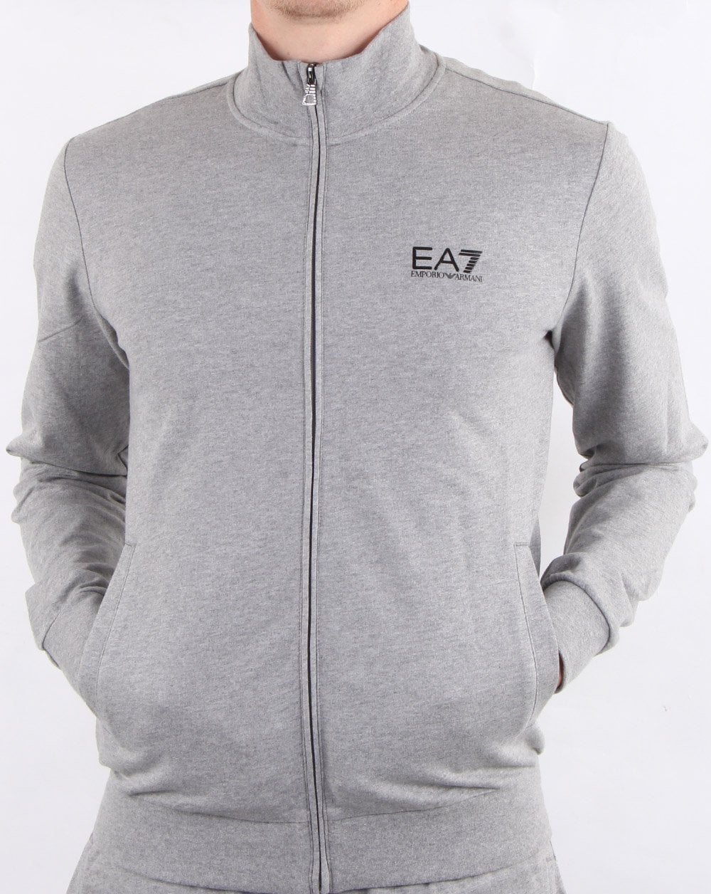 Emporio Armani EA7 Tracksuit Medium Grey Melange