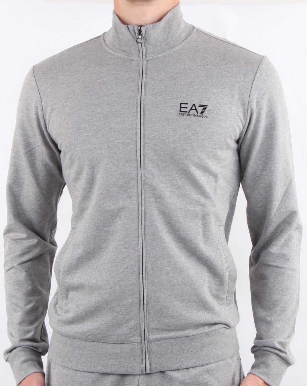 Emporio Armani EA7 Tracksuit Medium Grey Melange