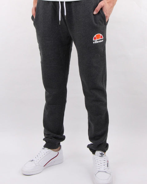 Ellesse Slim Fit Track Bottoms Dark Grey