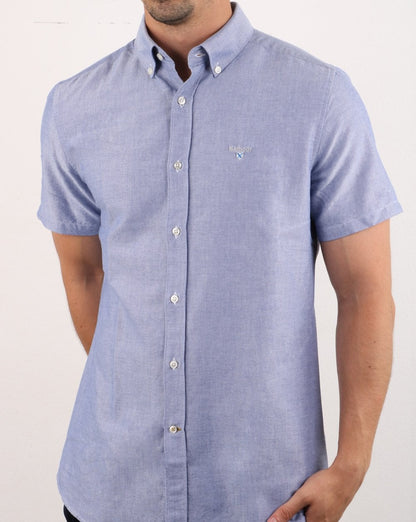 Barbour Oxford Short Sleeve Shirt Indigo