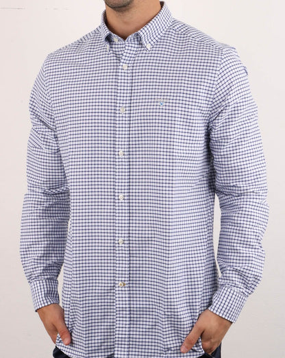 Barbour Tattersall Shirt Indigo