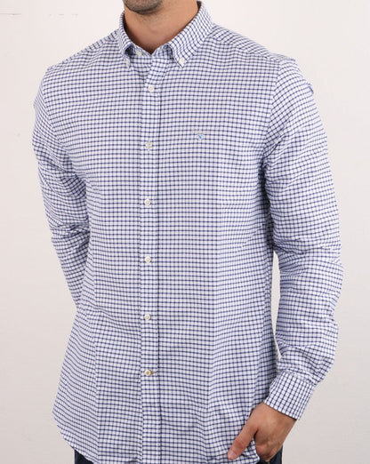 Barbour Tattersall Shirt Indigo