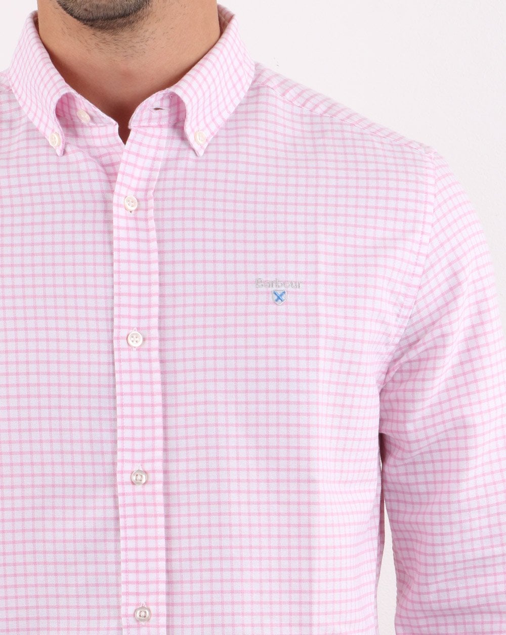 Barbour Tattersall Shirt Pink