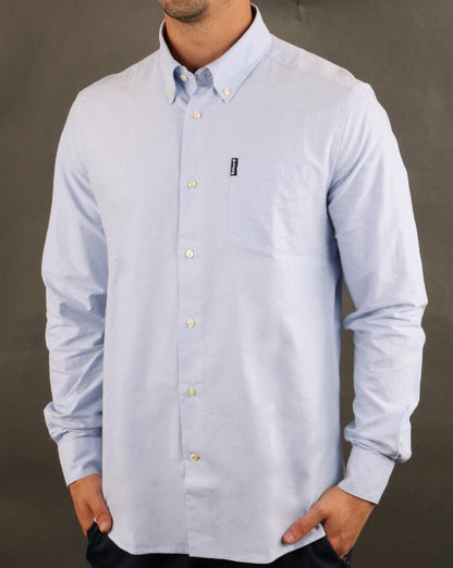 Barbour Oxford Shirt Sky Blue