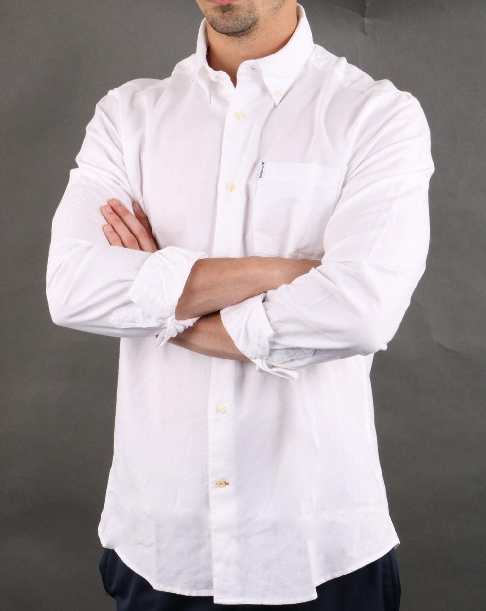 Barbour Oxford Shirt White