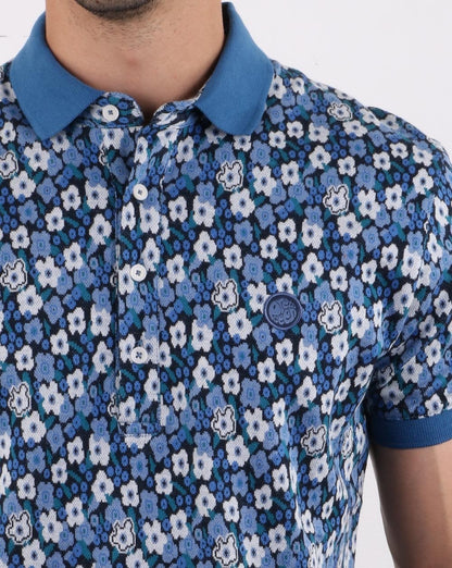 Pretty Green Barley Polo Blue