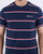 Ellesse Twin Stripe T Shirt Navy