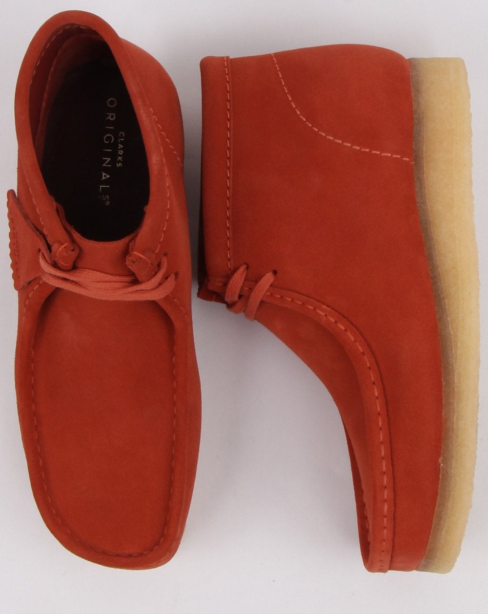Clarks Originals Wallabee Boot Burnt Orange