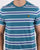 Lyle And Scott Multi Stripe T-shirt Teal
