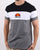 Ellesse Block T Shirt Grey/white/black