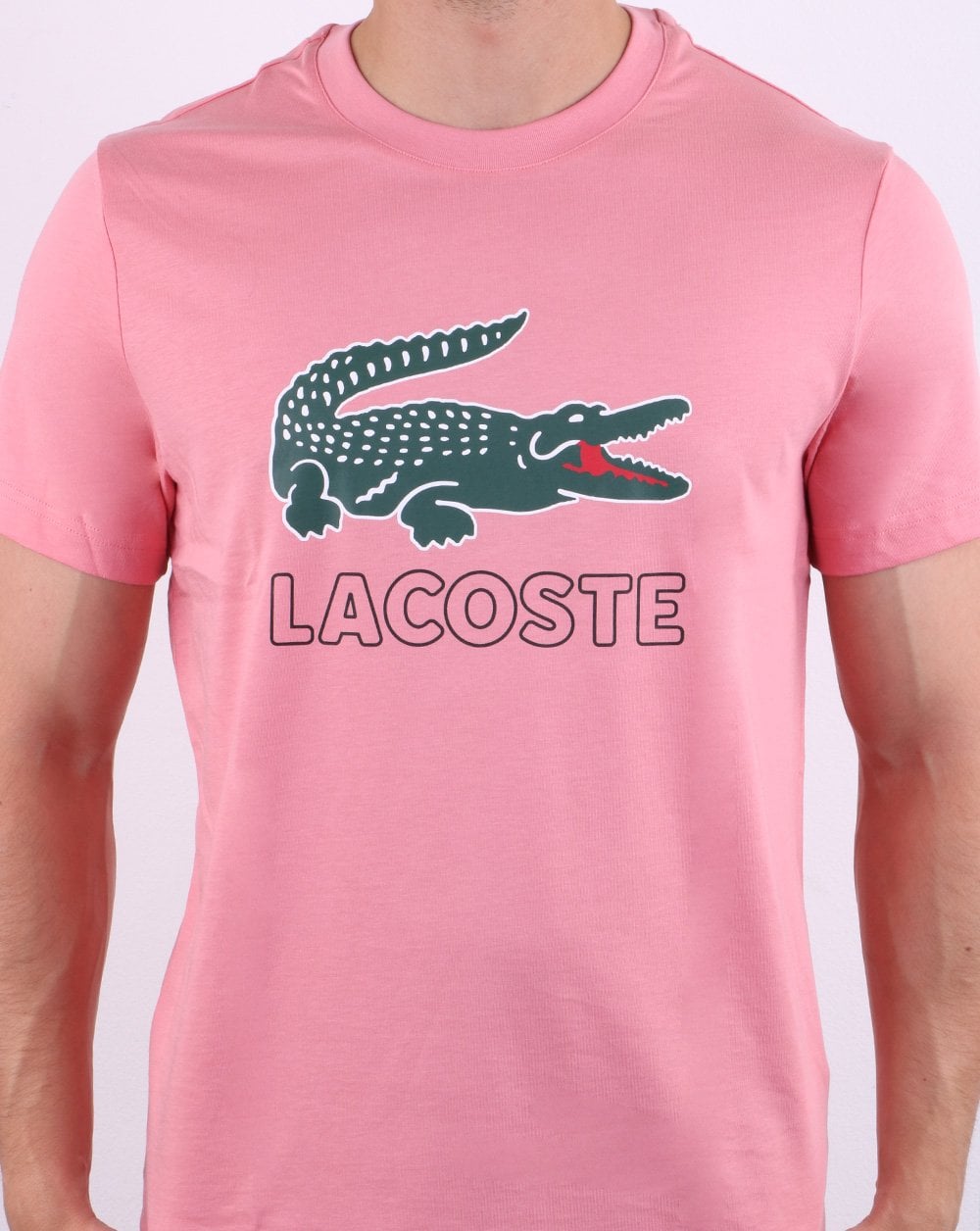 Lacoste Logo T-shirt Pink