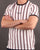 Marshall Artist Pin Stripe T-shirt White