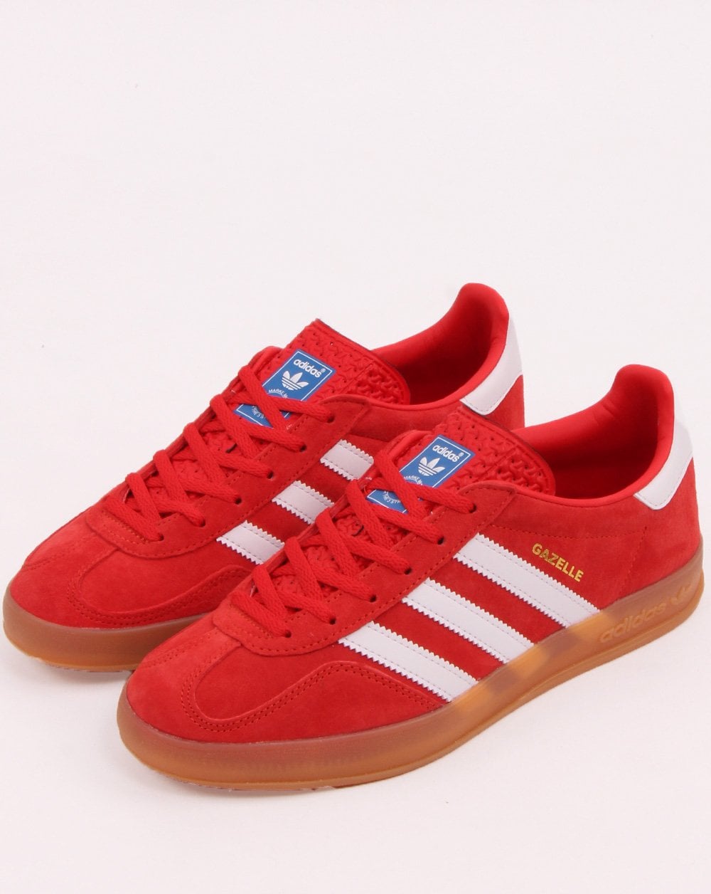 Adidas Gazelle Indoor Trainers Red/White